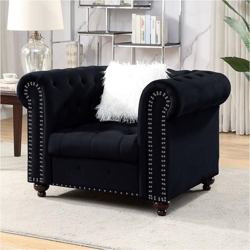 Cm6240bk-ch Furniture Of America Giacomo Living Room Furniture Living Room Chair