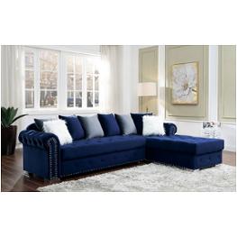 Cm6239bl Furniture Of America Living Room Furniture Sectional