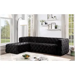 Cm6495bk Furniture Of America Living Room Furniture Sectional