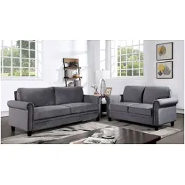 Cm6460-lv Furniture Of America Noranda Living Room Furniture Loveseat