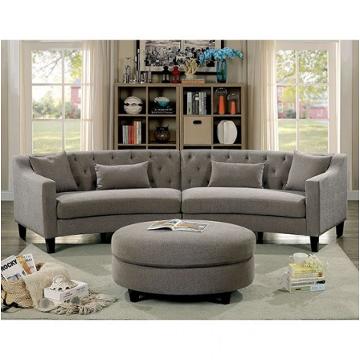 Cm6370 Furniture Of America Sarin Living Room Furniture Sectional