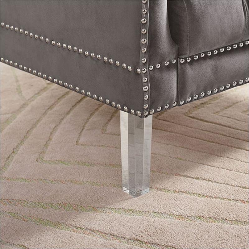 Cm6065gy-sf Furniture Of America Franceschi Living Room Furniture Sofa