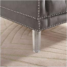 Cm6065gy-sf Furniture Of America Franceschi Living Room Furniture Sofa