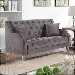 Furniture of America - Stickney Loveseat in Light Gray - SM6441-LV