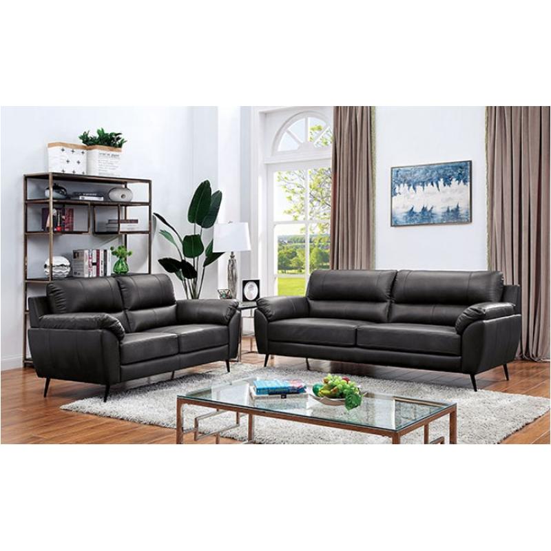 Cm6067gy-sf Furniture Of America Living Room Furniture Sofa