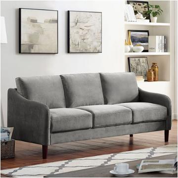 Cm6496gy-sf Furniture Of America Living Room Furniture Sofa