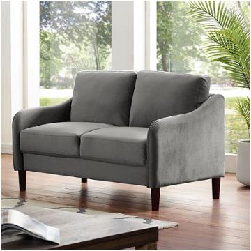 Cm6496gy-lv Furniture Of America Living Room Furniture Loveseat