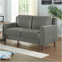 Cm6064gy-lv Furniture Of America Brandi Living Room Furniture Loveseat