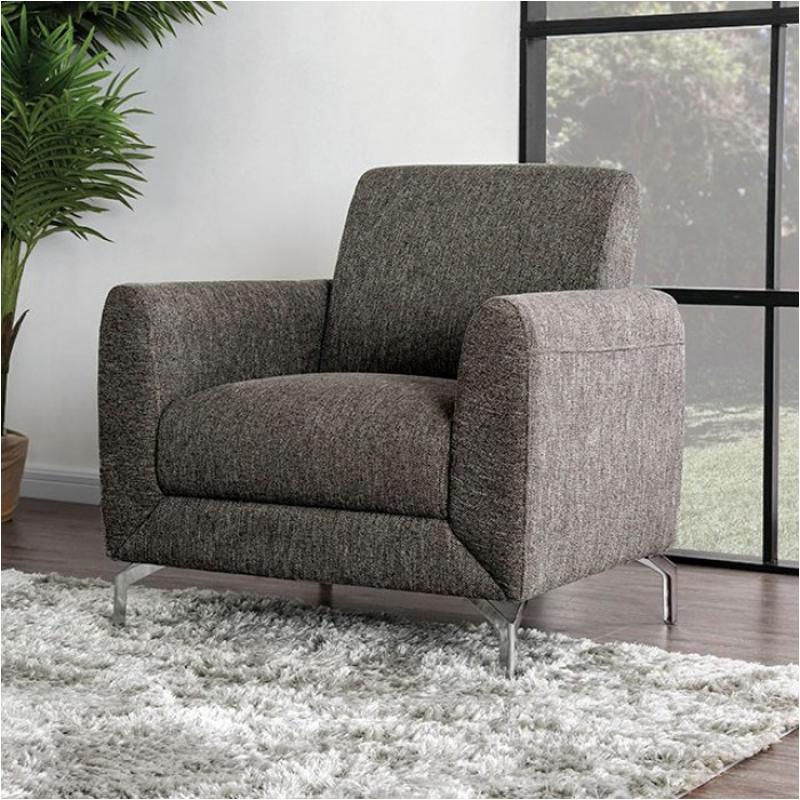 Cm6088br-ch Furniture Of America Lauritz Living Room Furniture Living Room Chair