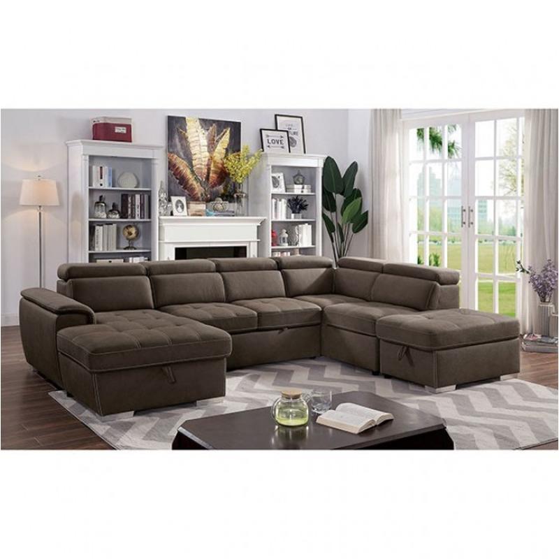 Cm6963 Furniture Of America Living Room Furniture Sectional