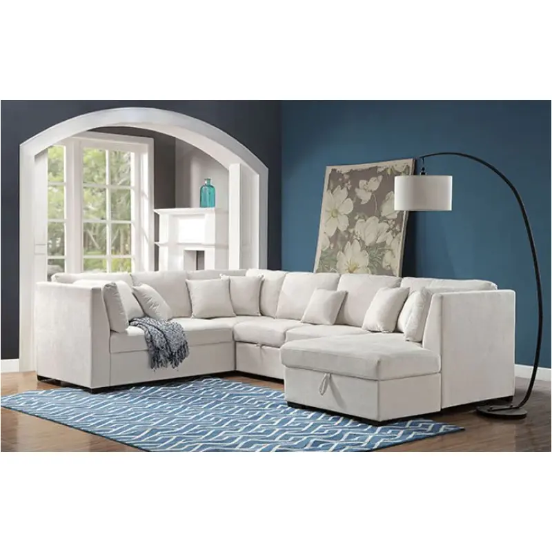 Cm6946bg Furniture Of America Living Room Furniture Sectional