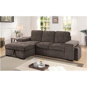 Cm6959gy Furniture Of America Living Room Furniture Sectional