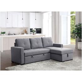 Cm6068gy Furniture Of America Living Room Furniture Sectional