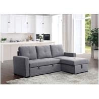 Cm6068gy Furniture Of America Living Room Furniture Sectional