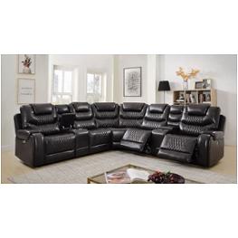 Cm6895gy Furniture Of America Mariah Living Room Furniture Sectional