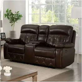 Cm6461-lv-pm Furniture Of America Dusseldorf Living Room Furniture Loveseat