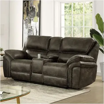 Cm6083-lv-pm Furniture Of America Tredegar Living Room Furniture Loveseat