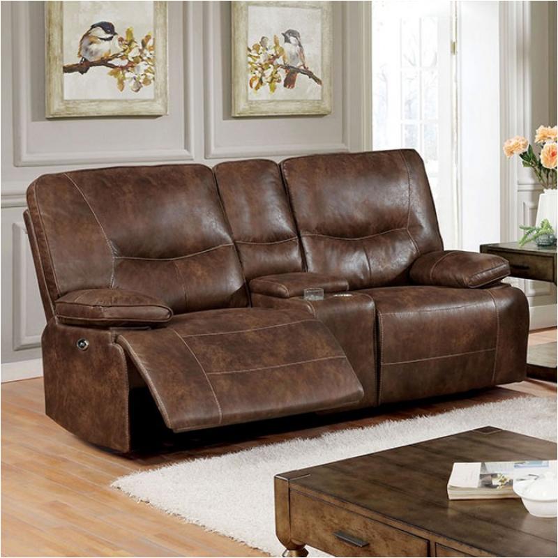 Cm6228br-lv Furniture Of America Living Room Furniture Loveseat