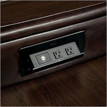 Cm6822br-t-sect Furniture Of America Glasgow Living Room Furniture Sectional