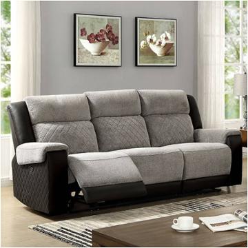 Cm6082-sf-pm Furniture Of America Silverton Living Room Furniture Sofa