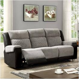Cm6082-sf-pm Furniture Of America Silverton Living Room Furniture Sofa
