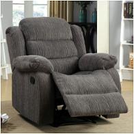 Cm6173gy-ch Furniture Of America Millville Living Room Furniture Recliner