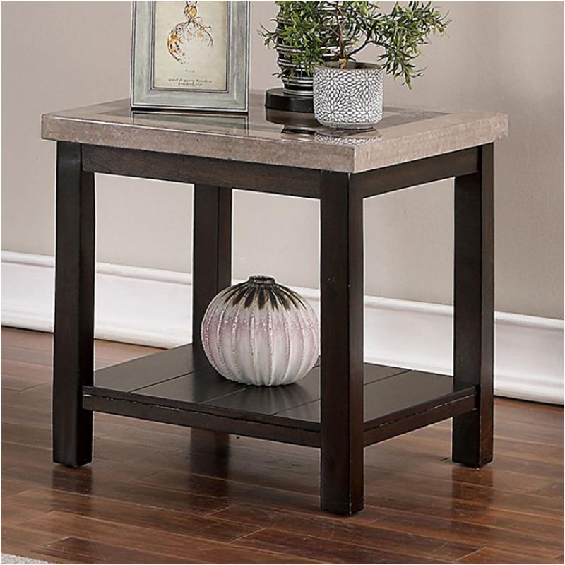 Cm4187e Furniture Of America Rosetta Living Room Furniture End Table