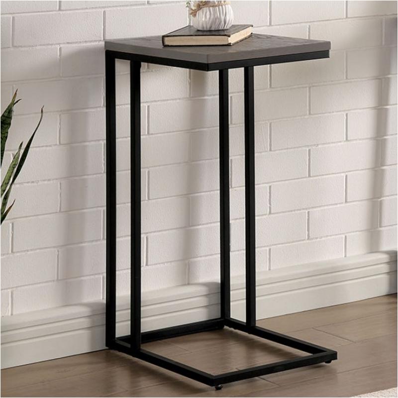 Cm-ac386gy Furniture Of America Liestal Bedroom Furniture Nightstand