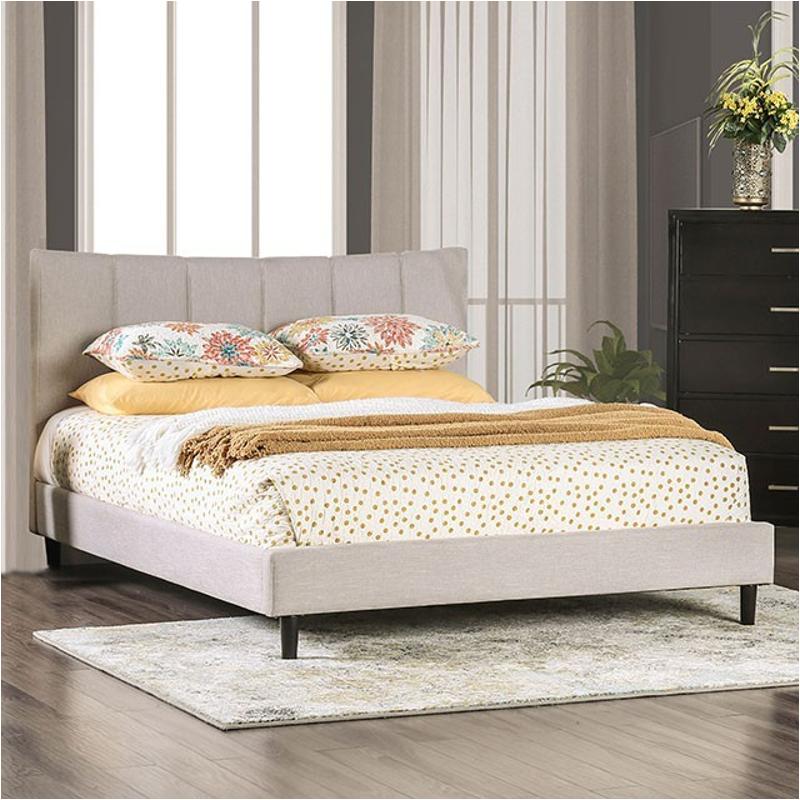 Cm7678bg-q Furniture Of America Ennis Bedroom Furniture Bed