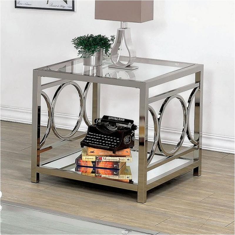 Cm4166crm-e Furniture Of America Rylee Living Room Furniture End Table