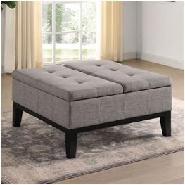 Cm-ac365lg Furniture Of America Fazio Living Room Furniture Ottoman