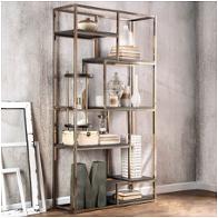 Cm-ac6264cpn Furniture Of America Elvira Living Room Furniture Bookcase