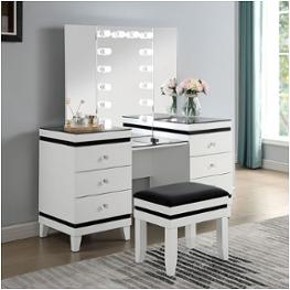 Cm-dk824wh Furniture Of America Madonna Bedroom Furniture Vanitie