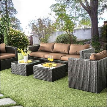 Cm-os1820br Furniture Of America Codington Outdoor Furniture