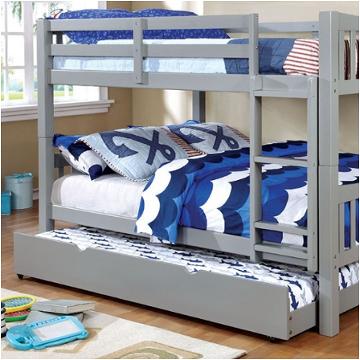 Cm-bk929f-gy Furniture Of America Cameron Bedroom Furniture Bed