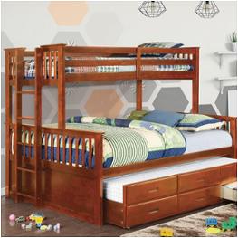 Cm-bk458q-oak Furniture Of America University Bedroom Furniture Bed