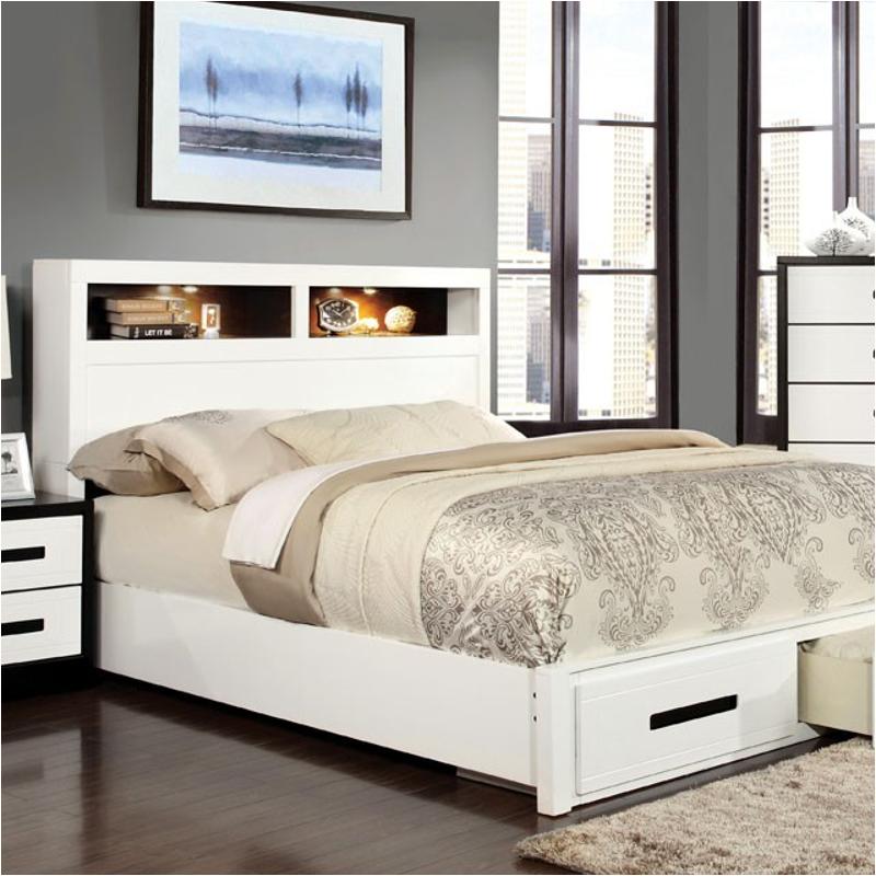 Cm7298f Furniture Of America Rutger Bedroom Furniture Bed