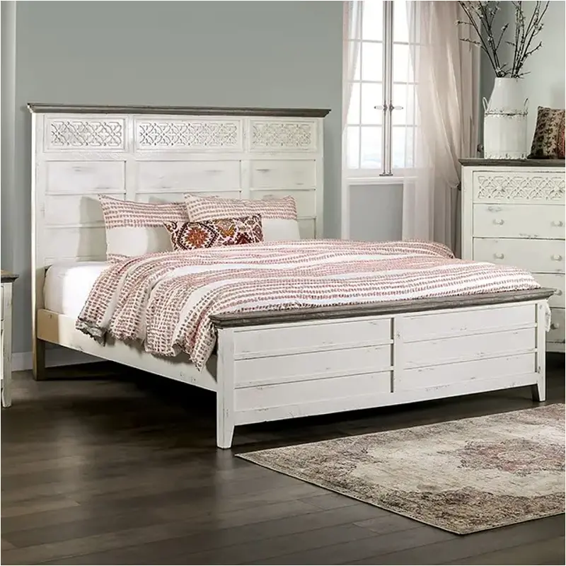 Em7079iv-ck Furniture Of America Myrtlemoore Bedroom Furniture Bed