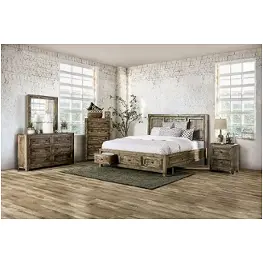 Em7074br-q Furniture Of America Oakridge Bedroom Furniture Bed