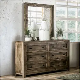 Em7074br-d Furniture Of America Oakridge Bedroom Furniture Dresser