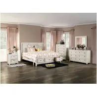 Em7074iv-q Furniture Of America Oakridge-ivory Bedroom Furniture Bed