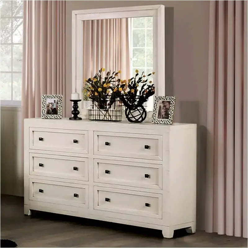 Em7074iv-d Furniture Of America Oakridge-ivory Bedroom Furniture Dresser