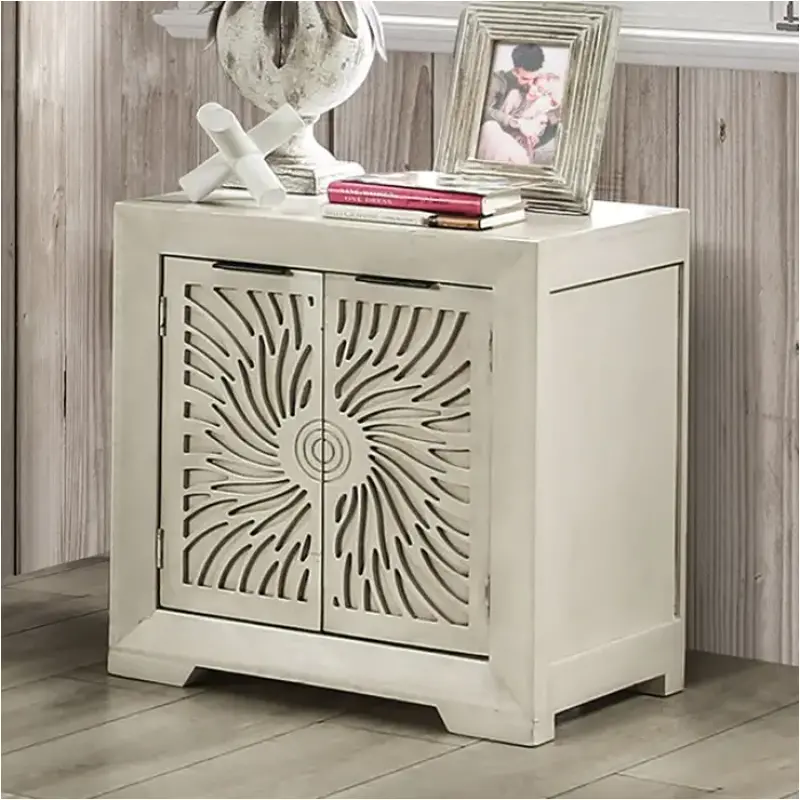 Em7080iv-n Furniture Of America Geneva Bedroom Furniture Nightstand