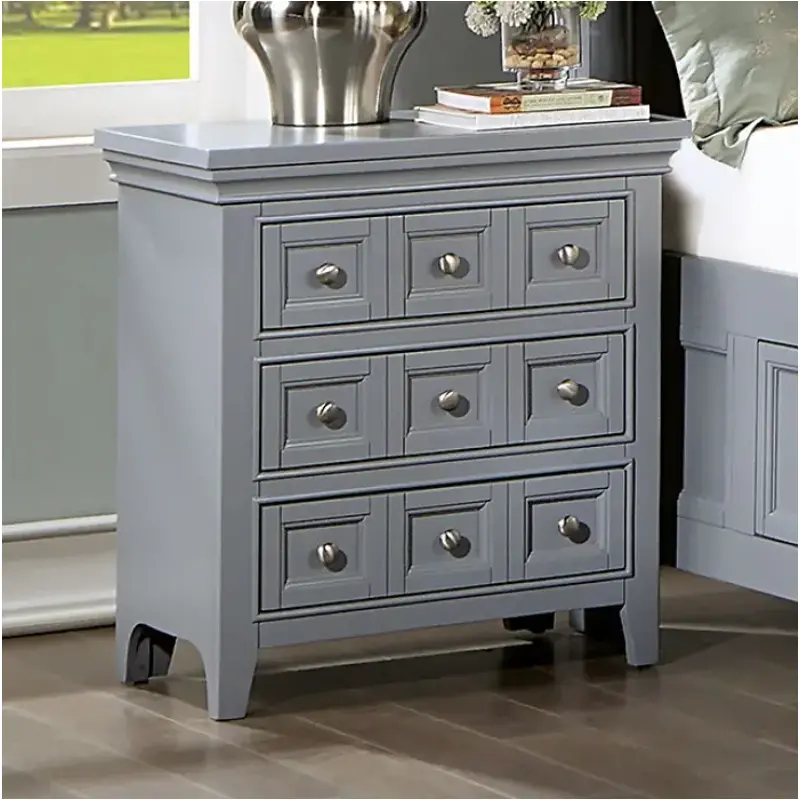 Cm7413gy-n Furniture Of America Castlile Bedroom Furniture Nightstand