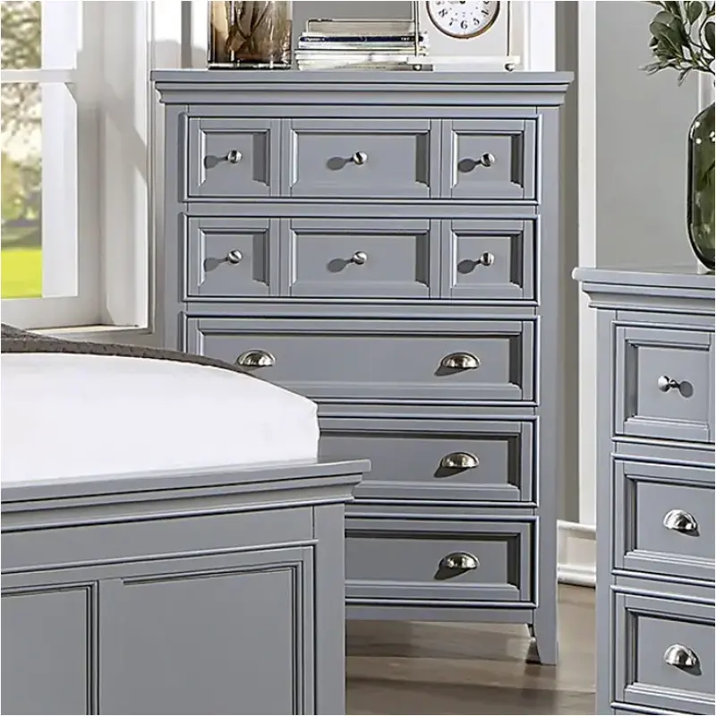 Cm7413gy-c Furniture Of America Castlile Bedroom Furniture Chest