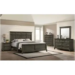Cm7221gy-q Furniture Of America Houston Bedroom Furniture Bed