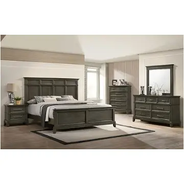 Cm7221gy-ck Furniture Of America Houston Bedroom Furniture Bed