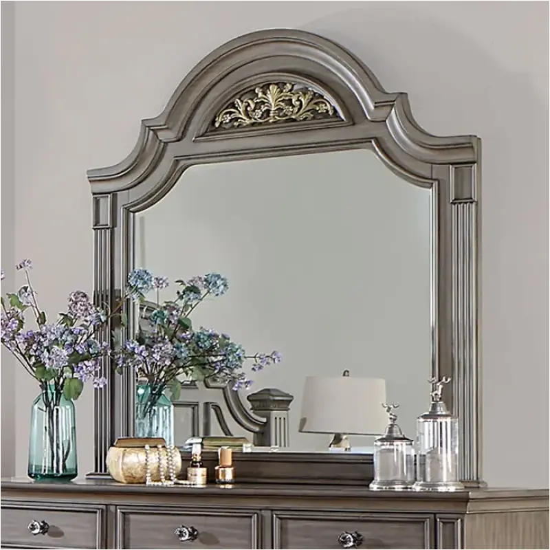 Cm7129gy-m Furniture Of America Syracuse Bedroom Furniture Mirror