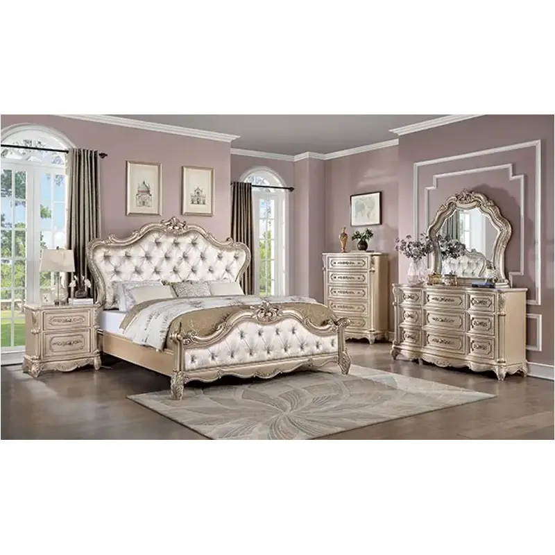 Cm7243gl-q Furniture Of America Rosalind Bedroom Furniture Bed