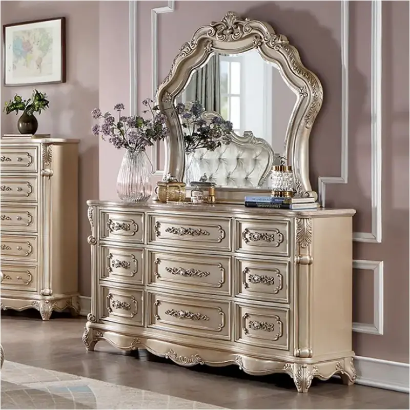 Cm7243gl-d Furniture Of America Rosalind Bedroom Furniture Dresser